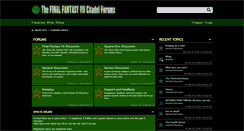 Desktop Screenshot of forums.ff7citadel.com